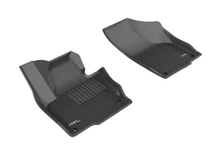 3D MAXpider Kagu 1st Row Floormat For 09-19 VW Tiguan / Tiguan Limited - Black